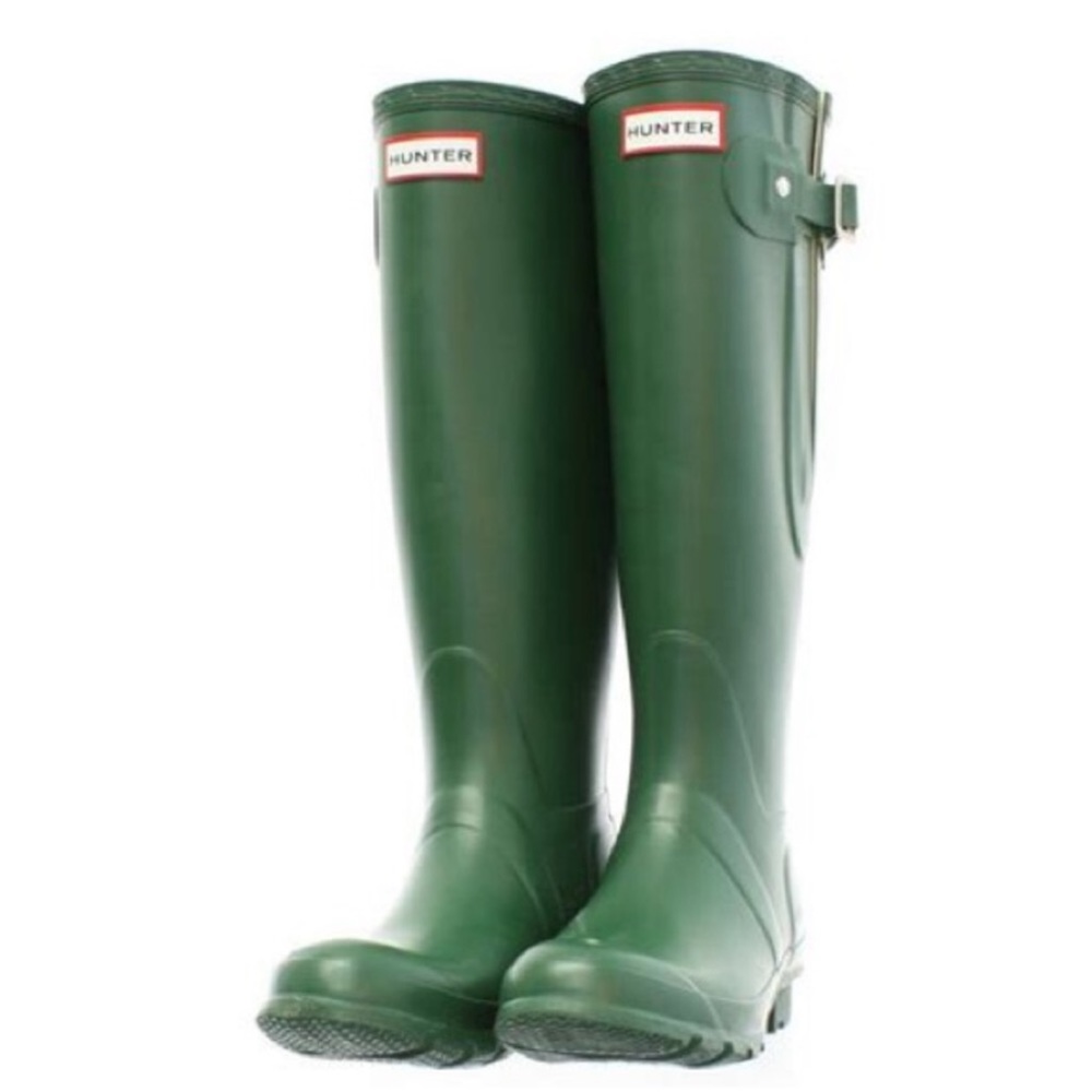 Green Hunter Rain Boots